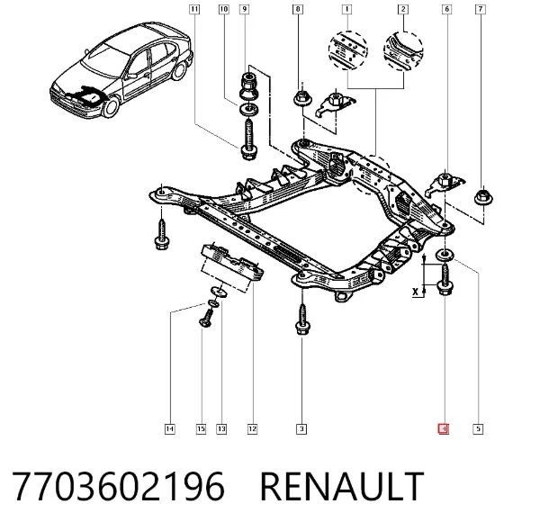  7703602196 Renault (RVI)