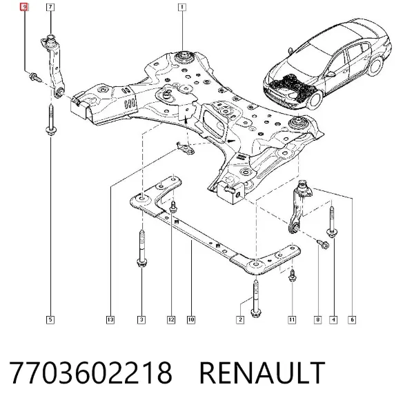 7703602218 Renault (RVI)