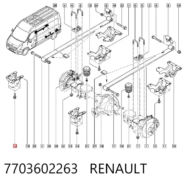  7703602263 Renault (RVI)