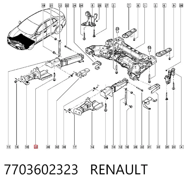  7703602323 Renault (RVI)