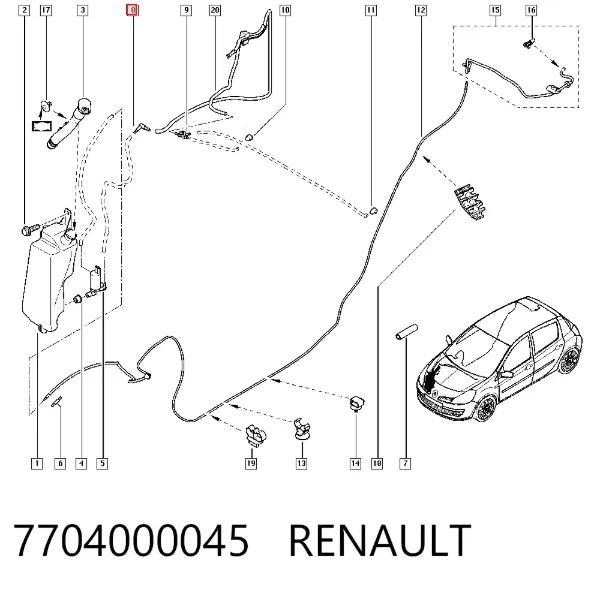  7704000045 Renault (RVI)
