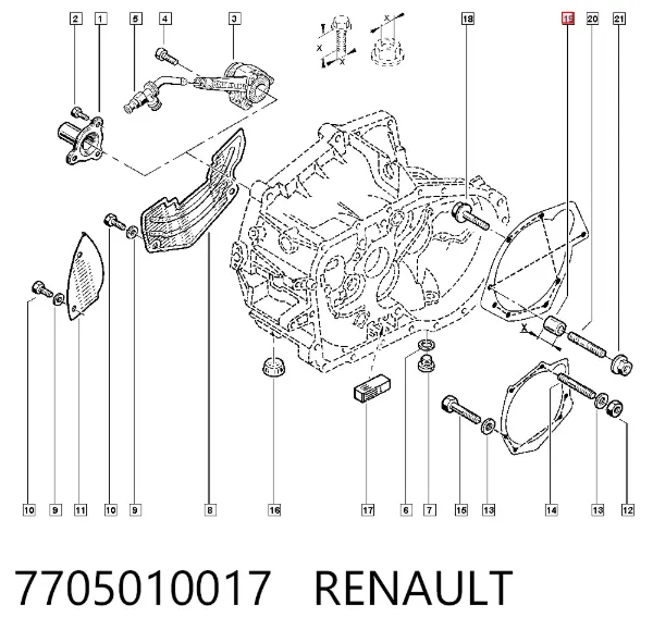  7705010017 Renault (RVI)