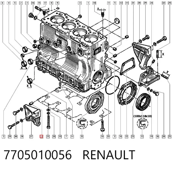  7705010056 Renault (RVI)