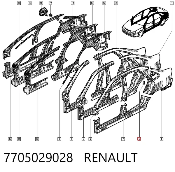  7705029028 Renault (RVI)
