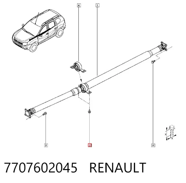  7707602045 Renault (RVI)