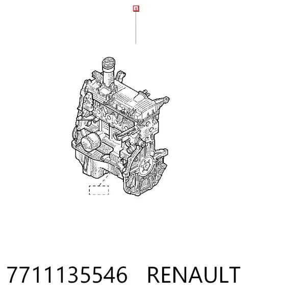 Генератор 7711135546 Renault (RVI)