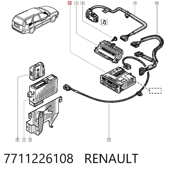 7711226108 Renault (RVI)