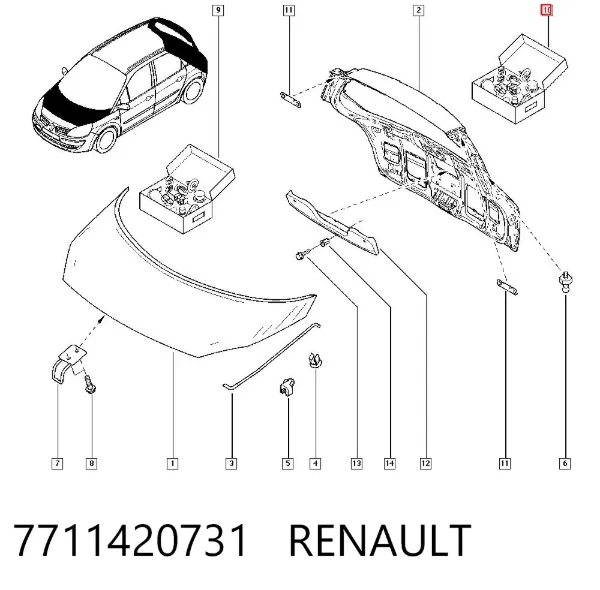  7711420731 Renault (RVI)