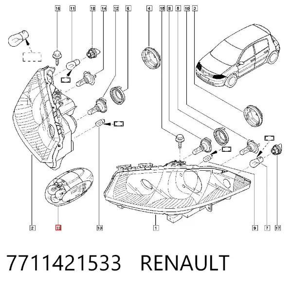  7711421533 Renault (RVI)