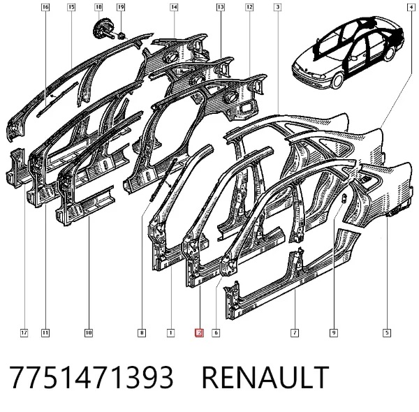  7751471393 Renault (RVI)