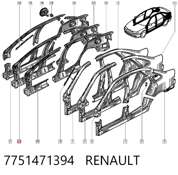  7751471394 Renault (RVI)