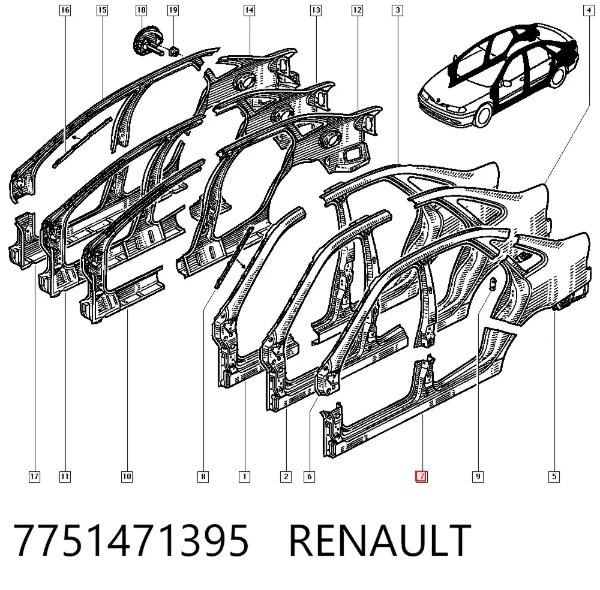 7751471395 Renault (RVI)