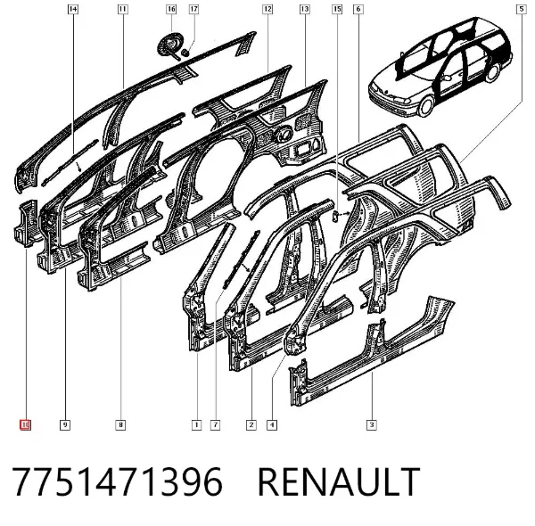  7751471396 Renault (RVI)
