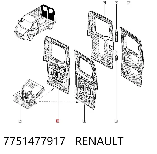 Ляда 7751477917 Renault (RVI)