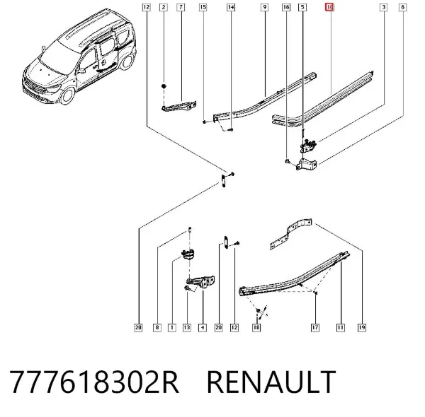  777618302R Renault (RVI)