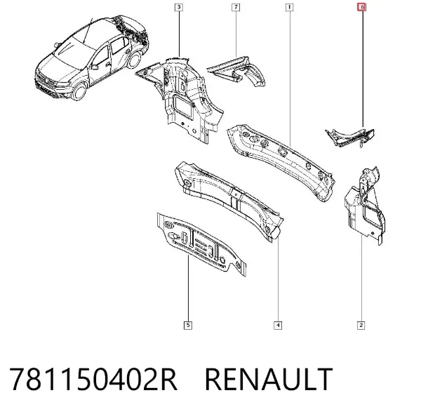  781150402R Renault (RVI)
