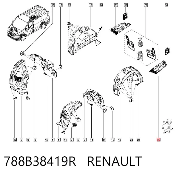  788B38419R Renault (RVI)