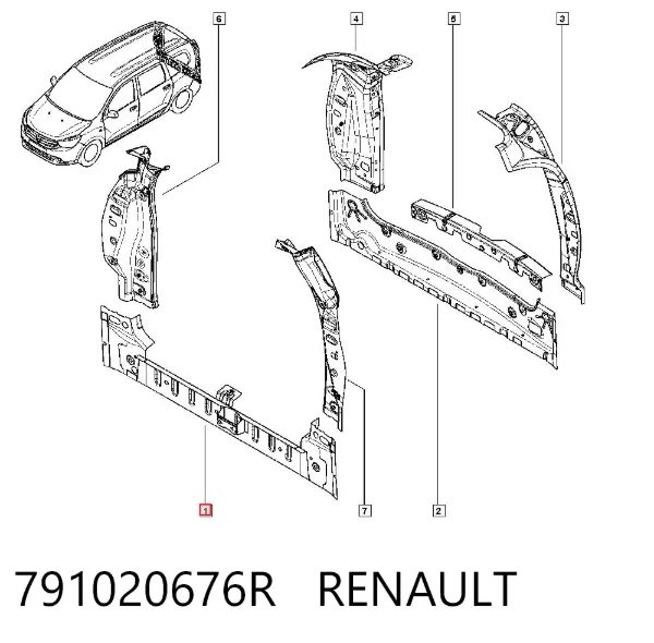  791020676R Renault (RVI)