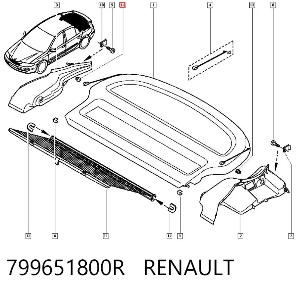 799651800R Renault (RVI)