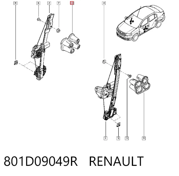  801D09049R Renault (RVI)