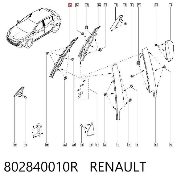  802840010R Renault (RVI)
