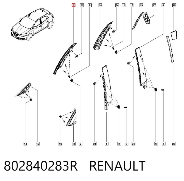  802840283R Renault (RVI)