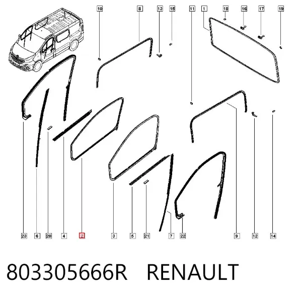  803305666R Renault (RVI)