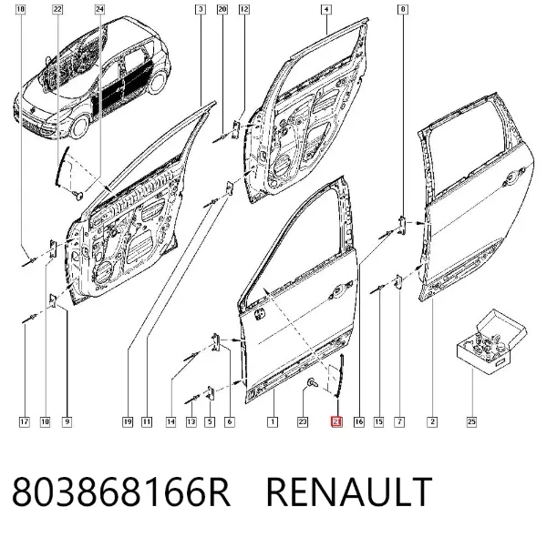  803868166R Renault (RVI)