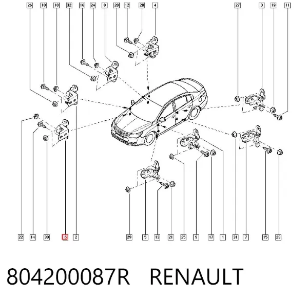  804200087R Renault (RVI)