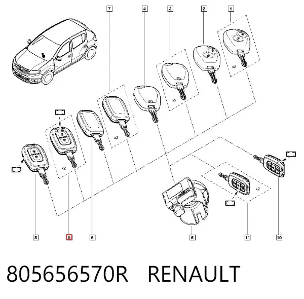  805656570R Renault (RVI)