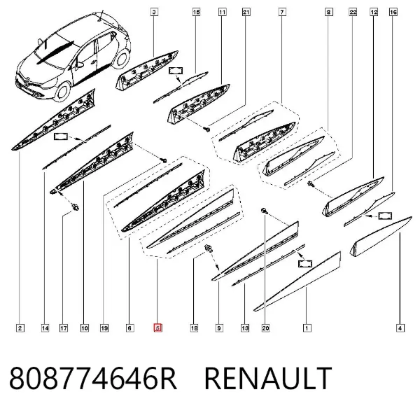  808774646R Renault (RVI)