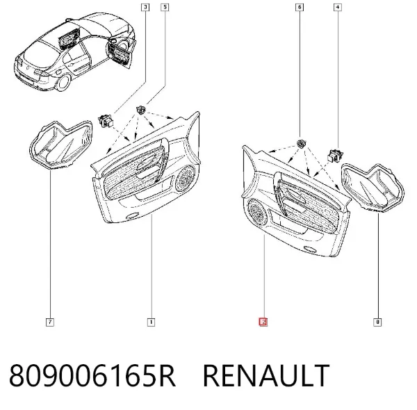  809006165R Renault (RVI)