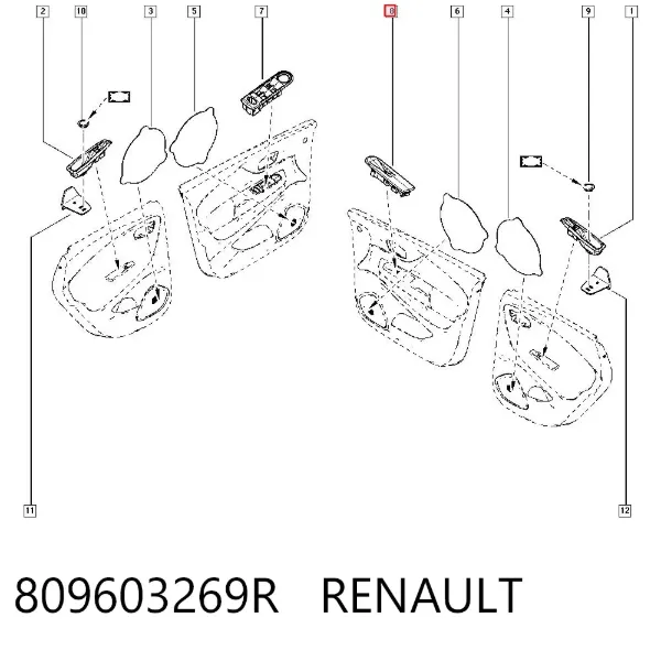  809603269R Renault (RVI)