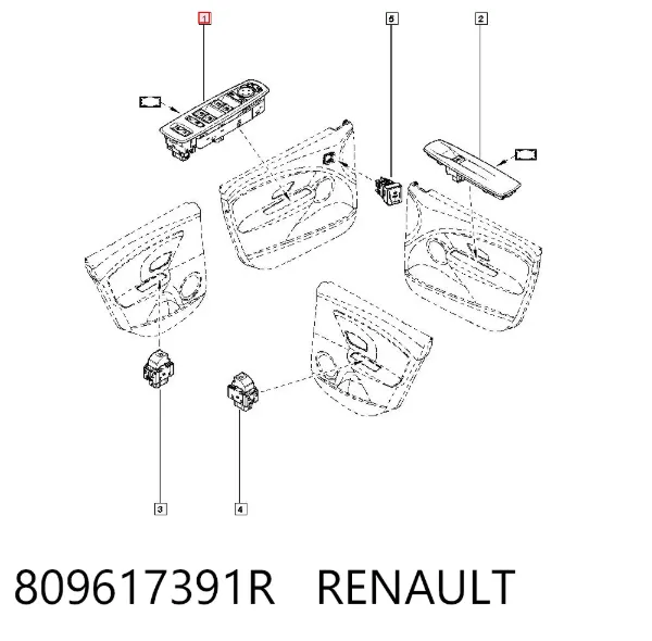  809617391R Renault (RVI)