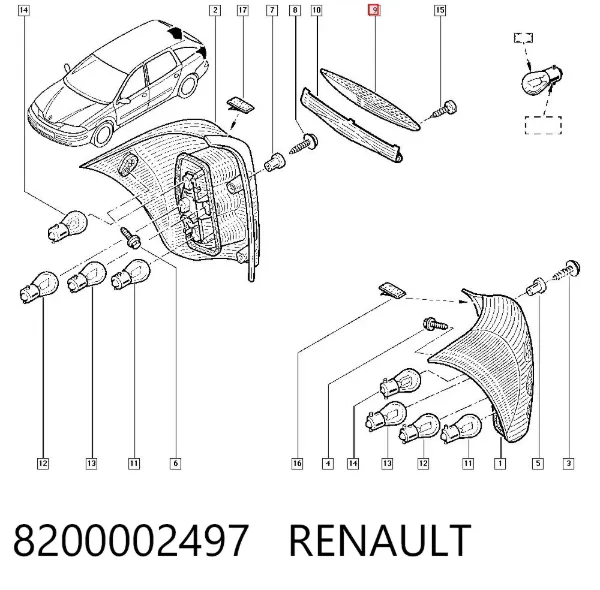  8200002497 Renault (RVI)
