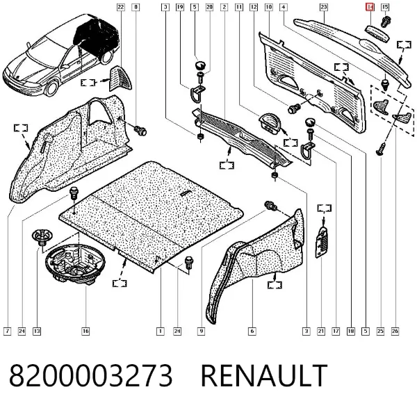  8200003273 Renault (RVI)