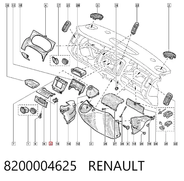  8200004625 Renault (RVI)