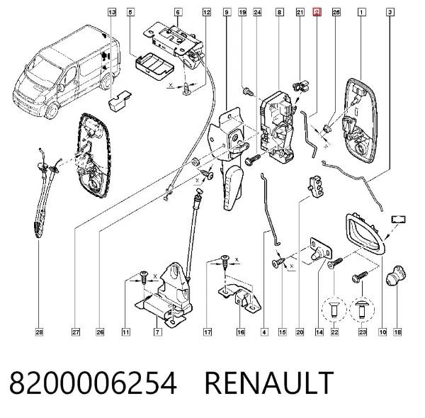  8200006254 Renault (RVI)