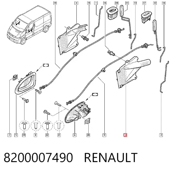  8200007490 Renault (RVI)