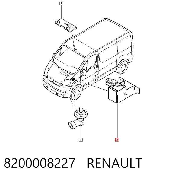  8200008227 Renault (RVI)