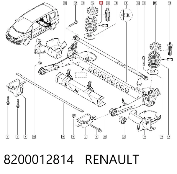  8200012814 Renault (RVI)