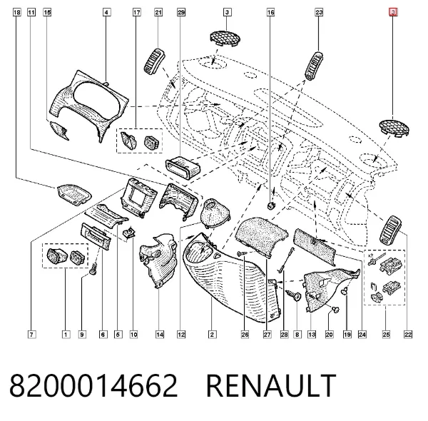  8200014662 Renault (RVI)