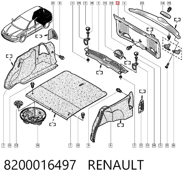  8200016497 Renault (RVI)