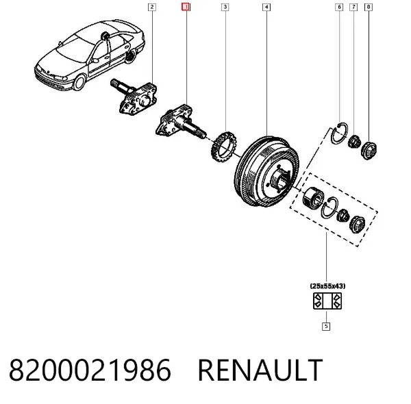  8200021986 Renault (RVI)