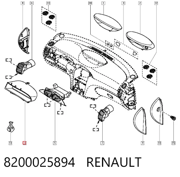  8200025894 Renault (RVI)