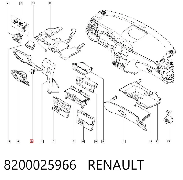  8200025966 Renault (RVI)