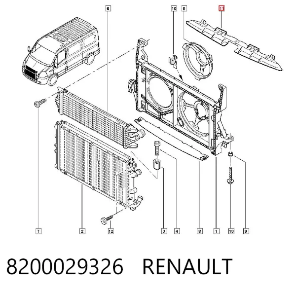  8200029326 Renault (RVI)