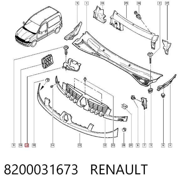  8200031673 Renault (RVI)