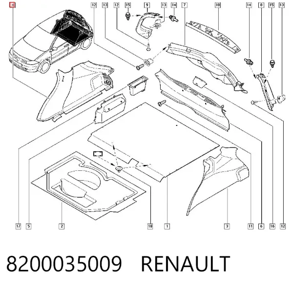  8200035009 Renault (RVI)