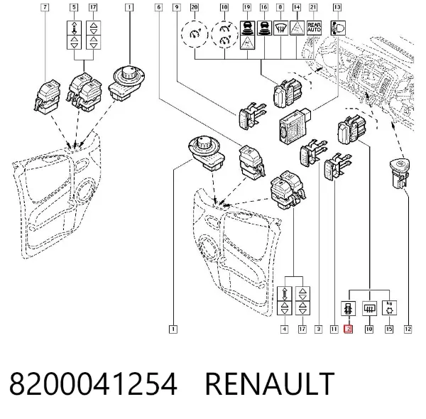  8200041254 Renault (RVI)